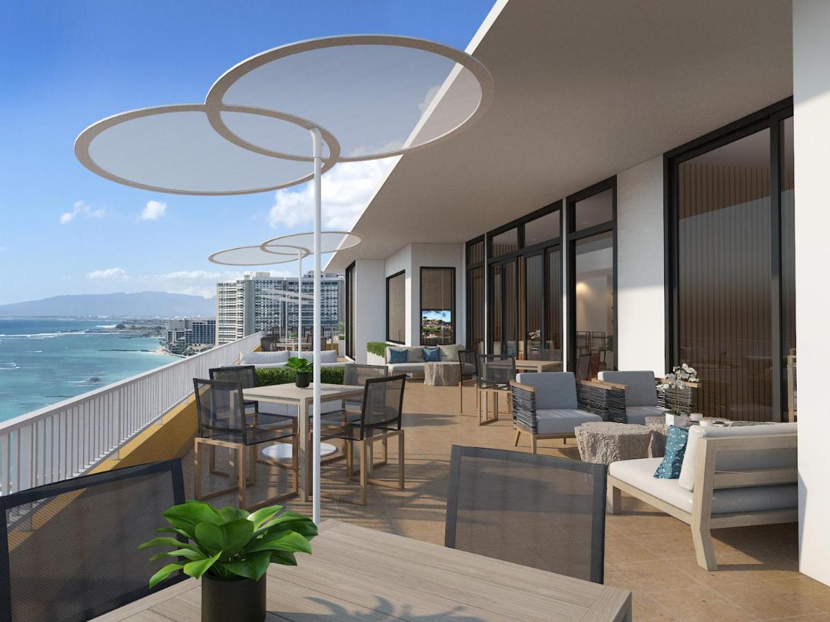 The Twin Fin Hotel Honolulu Esterno foto