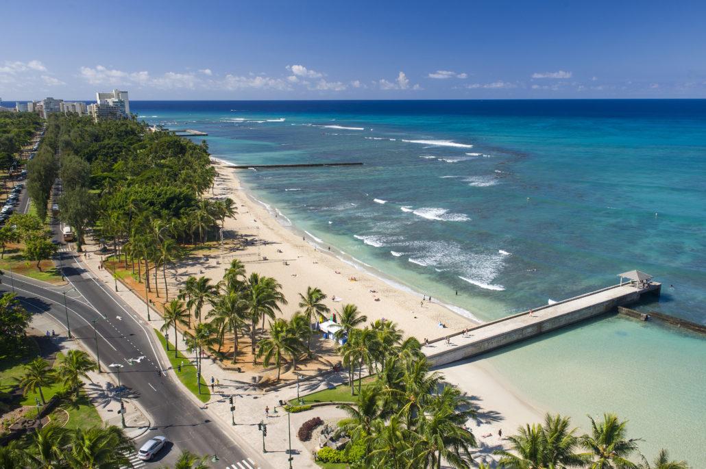 The Twin Fin Hotel Honolulu Esterno foto