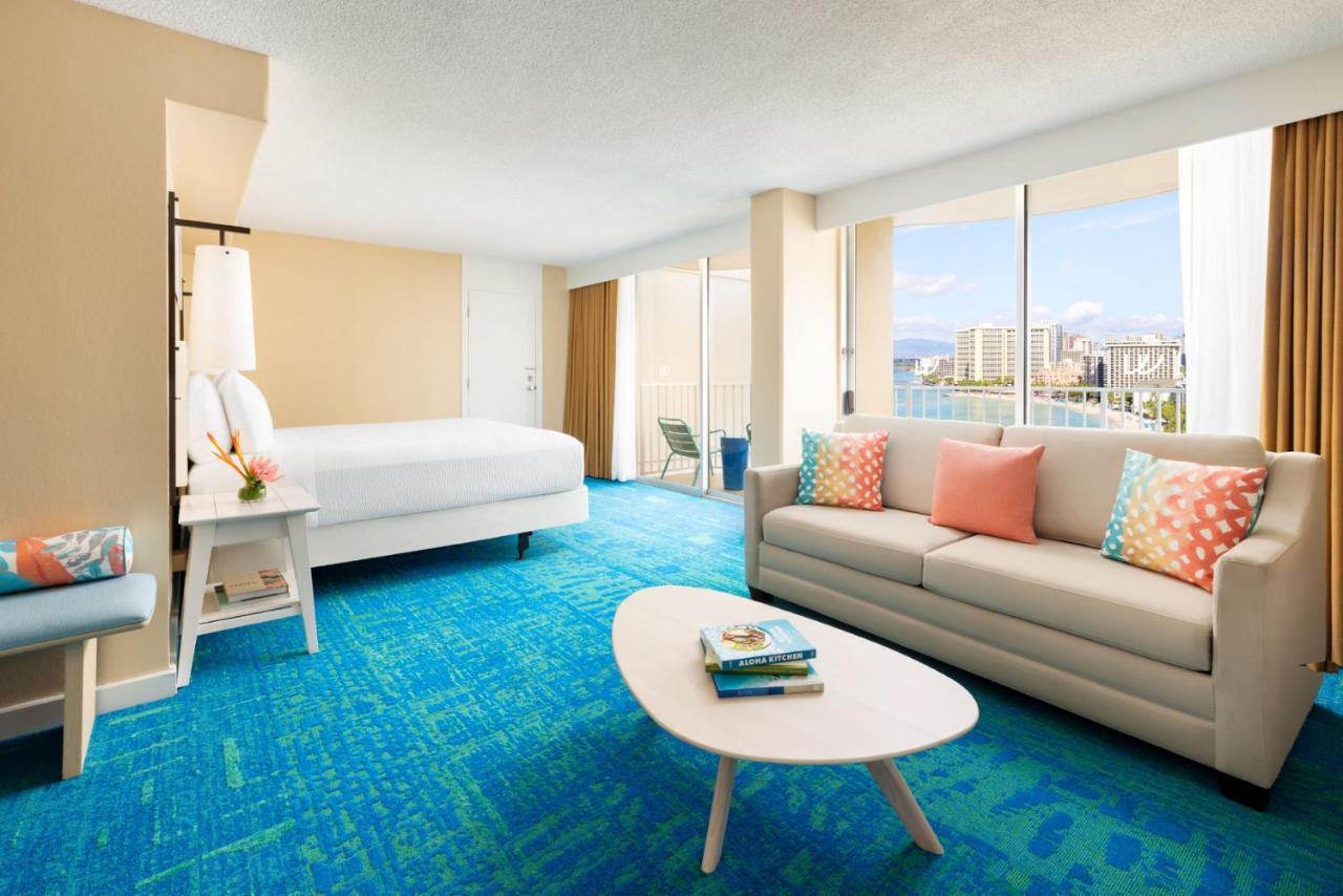 The Twin Fin Hotel Honolulu Esterno foto