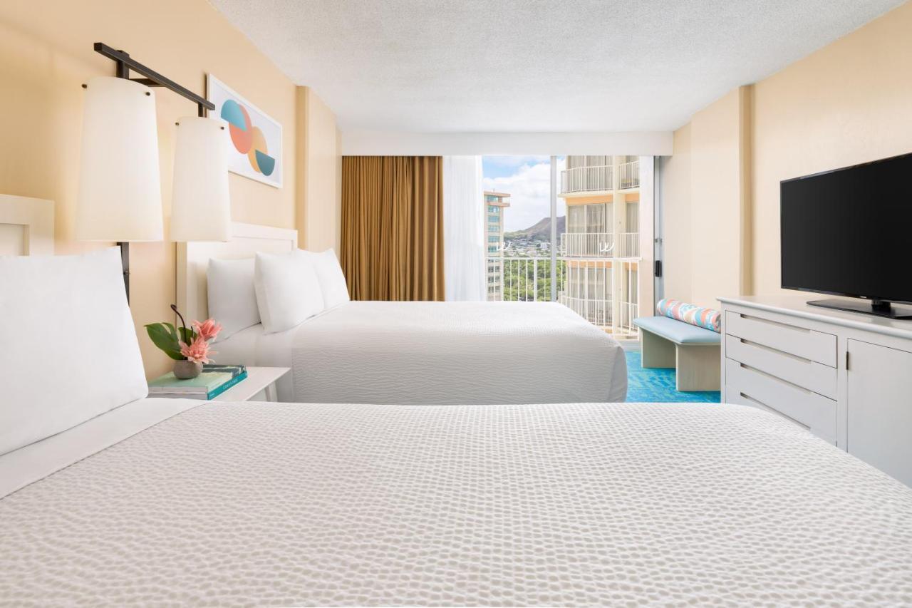 The Twin Fin Hotel Honolulu Esterno foto
