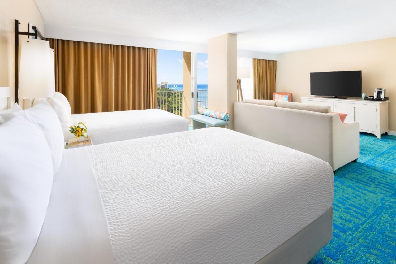 The Twin Fin Hotel Honolulu Esterno foto
