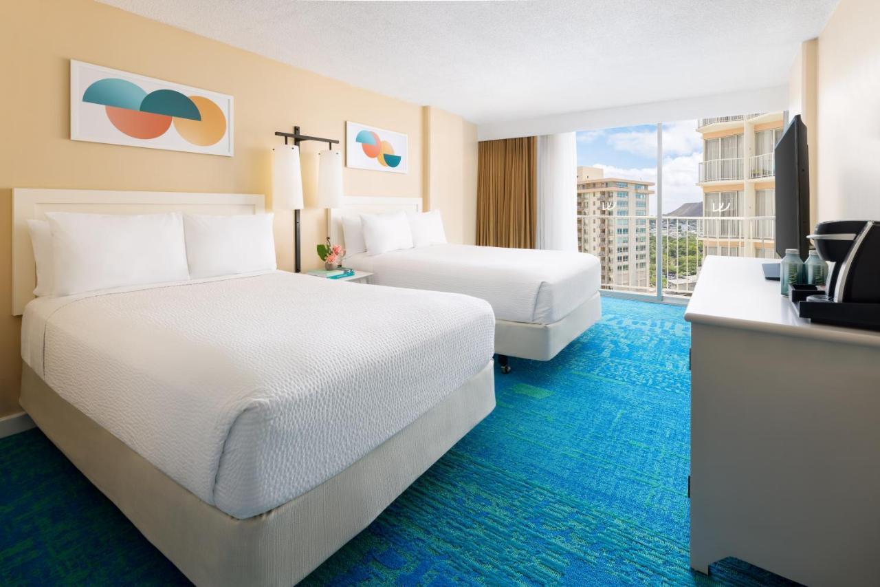 The Twin Fin Hotel Honolulu Esterno foto