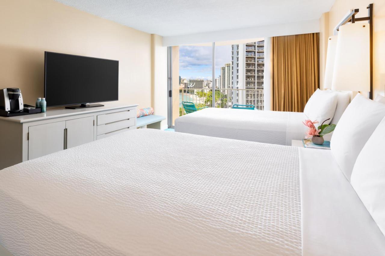 The Twin Fin Hotel Honolulu Esterno foto