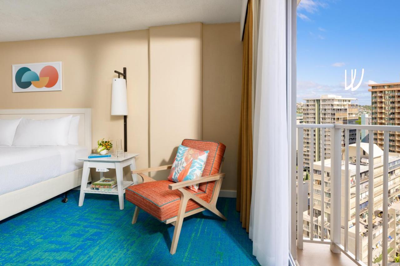 The Twin Fin Hotel Honolulu Esterno foto