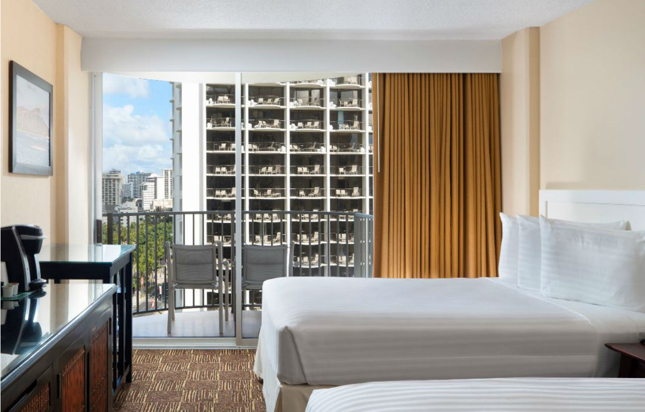 The Twin Fin Hotel Honolulu Esterno foto